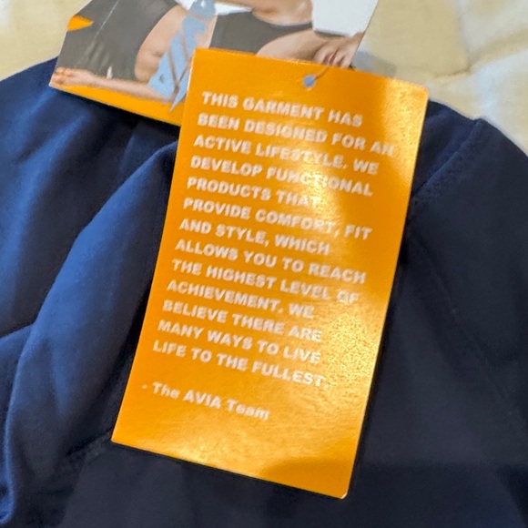 Avia Women's Deep Blue Leggings - Picture 5 of 6